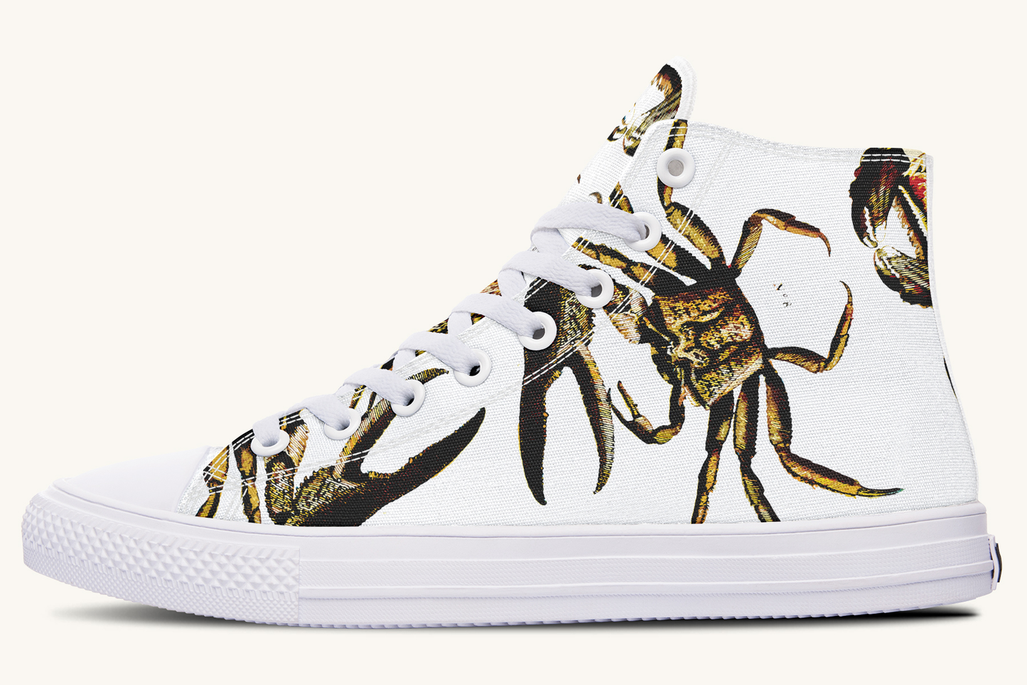 Crawl the Sea of Stars White Hightops - Jaded Lament