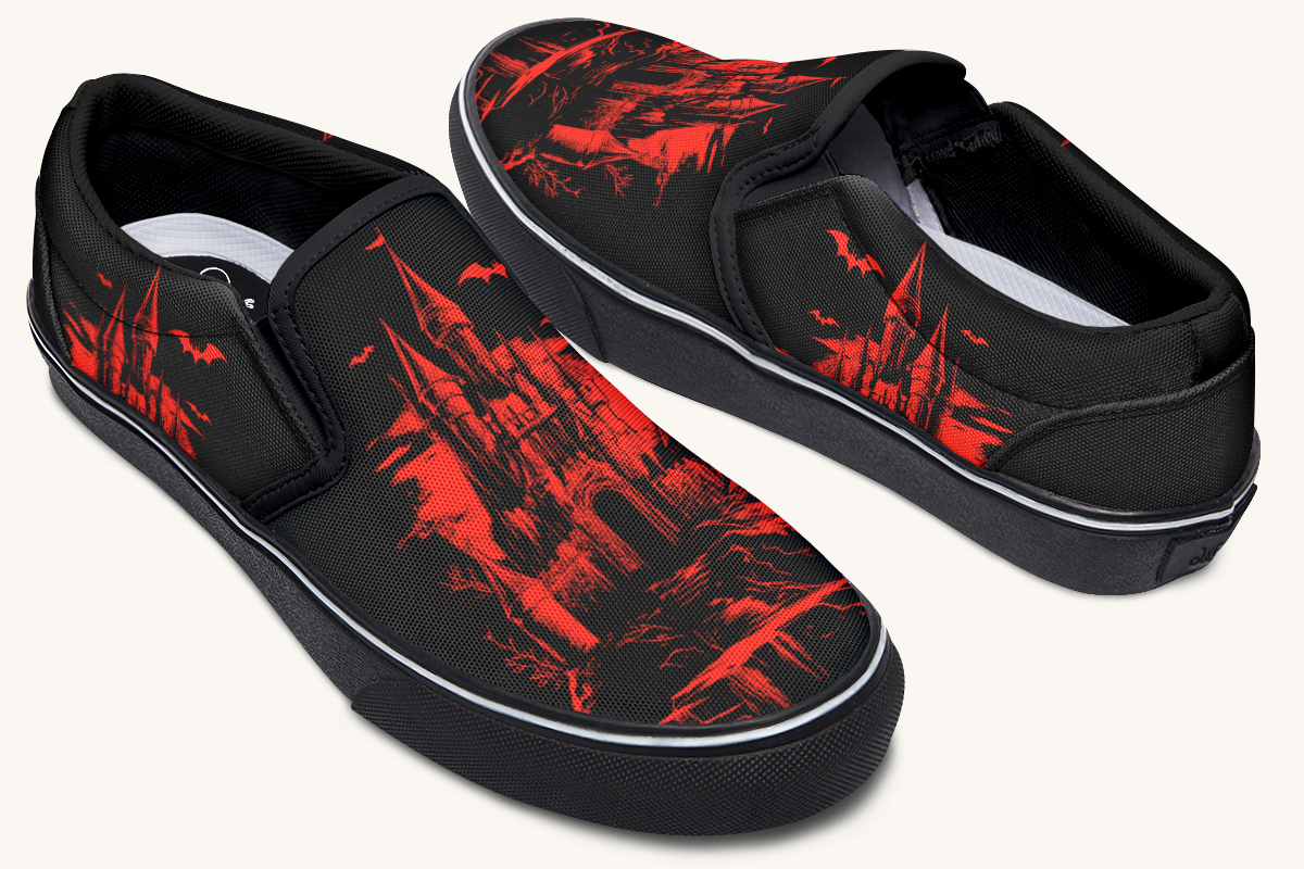 Draculas Castle Slip On Shoes - Jaded Lament