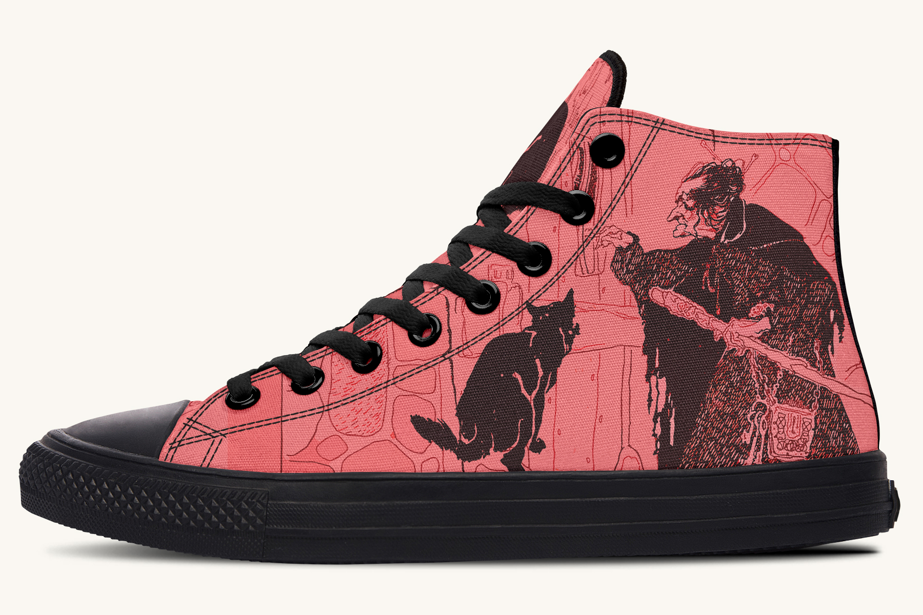 Play A Trick On A Witch Hightops