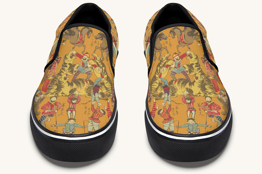 Mischief Parade Slip On Shoes - Jaded Lament