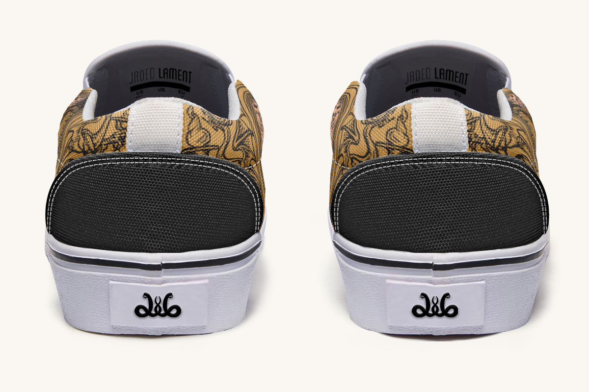 Reflections On Envy Slip On Shoes - Jaded Lament
