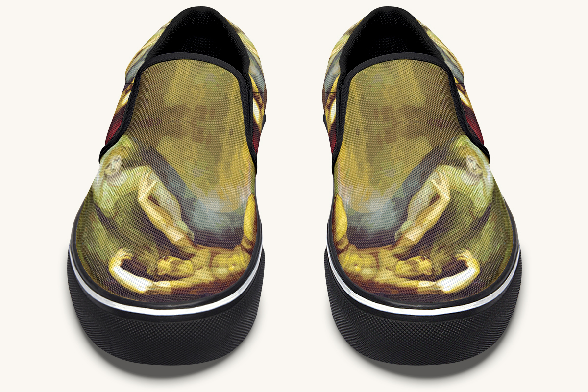 Achilles Weeps For Patroclus Slip On Shoes - Jaded Lament