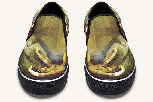 Achilles Weeps For Patroclus Slip On Shoes - Jaded Lament