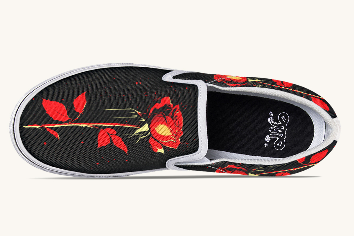 Romeos Fate Slip On Shoes - Jaded Lament