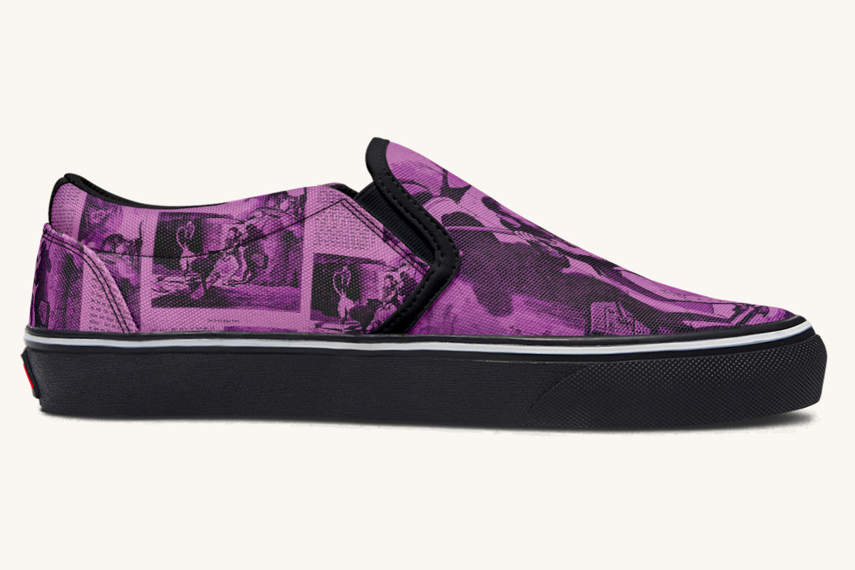 Brother Of Fire And Folly Slip On Shoes - Jaded Lament