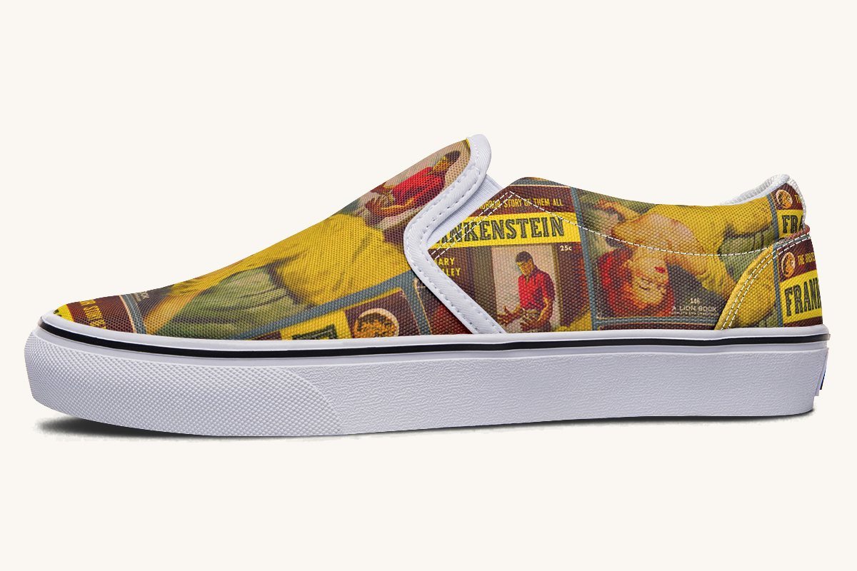 Bride of Lightning Slip On Shoes - Jaded Lament