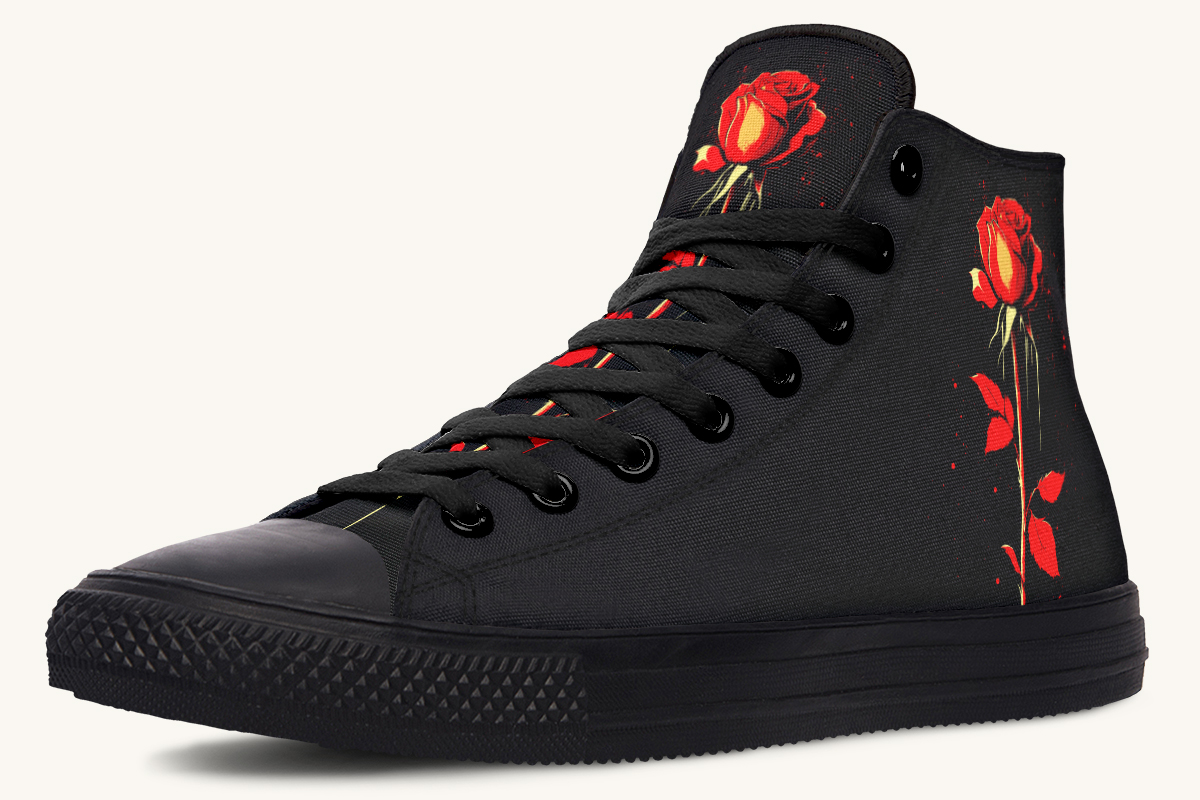 Bleeding Rose Hightops - Jaded Lament