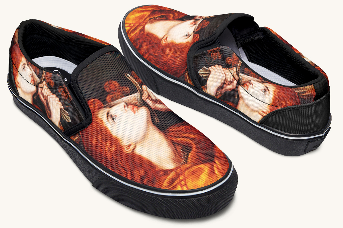The Final Vision Slip On Shoes - Jaded Lament
