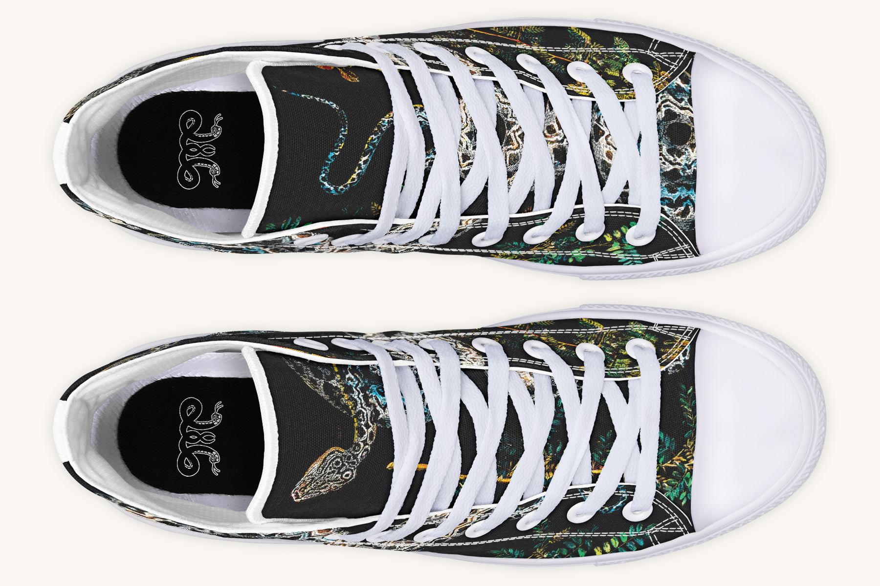 Serpentin Bloom Hightops - Jaded Lament