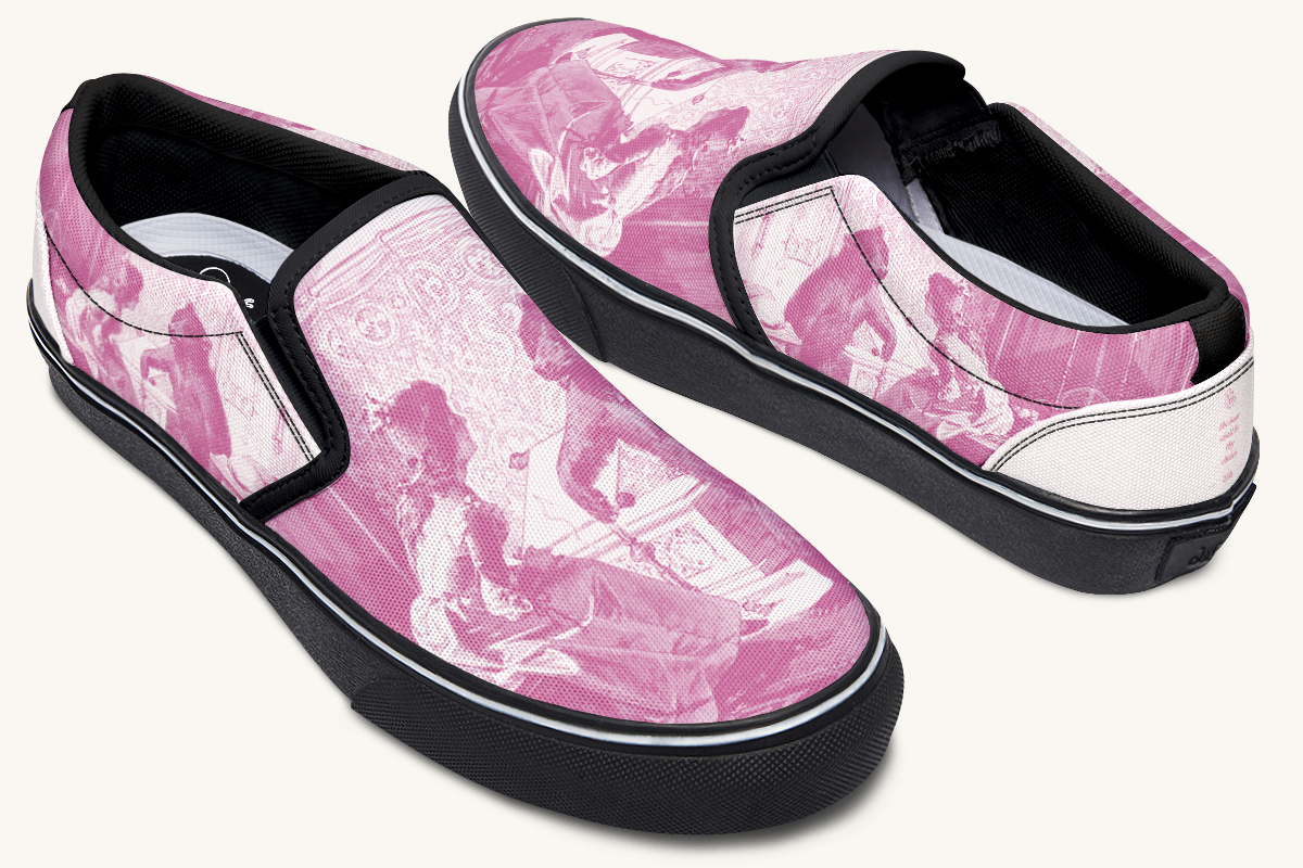 The Bear Shall Be Thy Choice Slip On Shoes - Jaded Lament