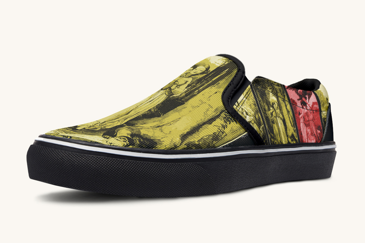 Friends Forever Slip On Shoes - Jaded Lament