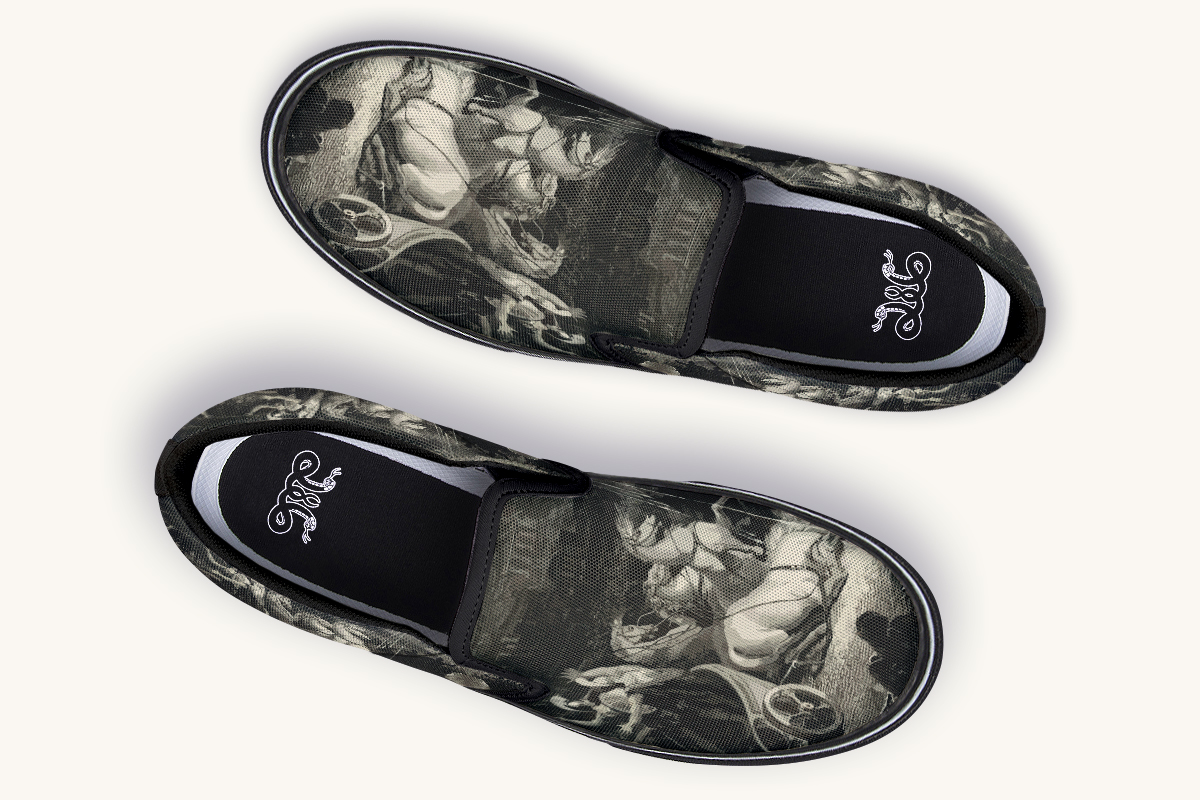 Night Ritual Slip On Shoes - Jaded Lament