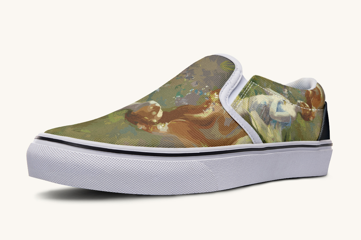 Ophelia In The River Slip On Shoes - Jaded Lament