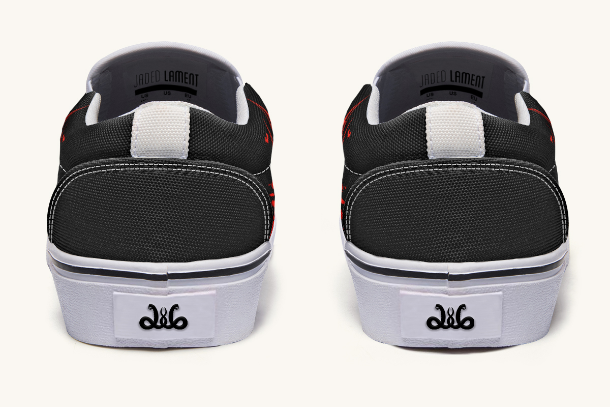 Draculas Castle Slip On Shoes - Jaded Lament