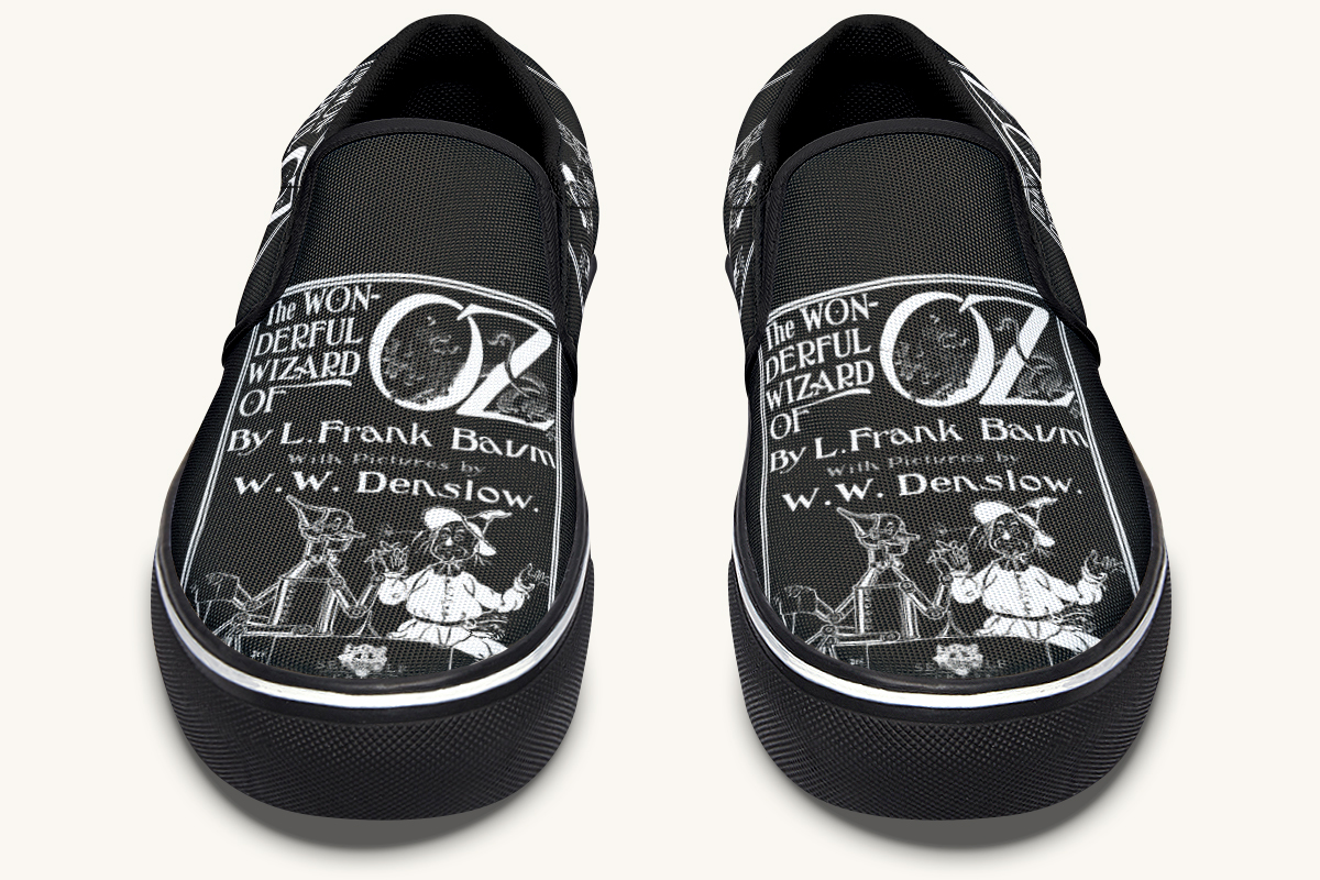 Wizard Of Oz Cover Slip On Shoes