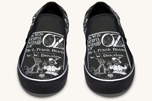Wizard Of Oz Cover Slip On Shoes - Jaded Lament