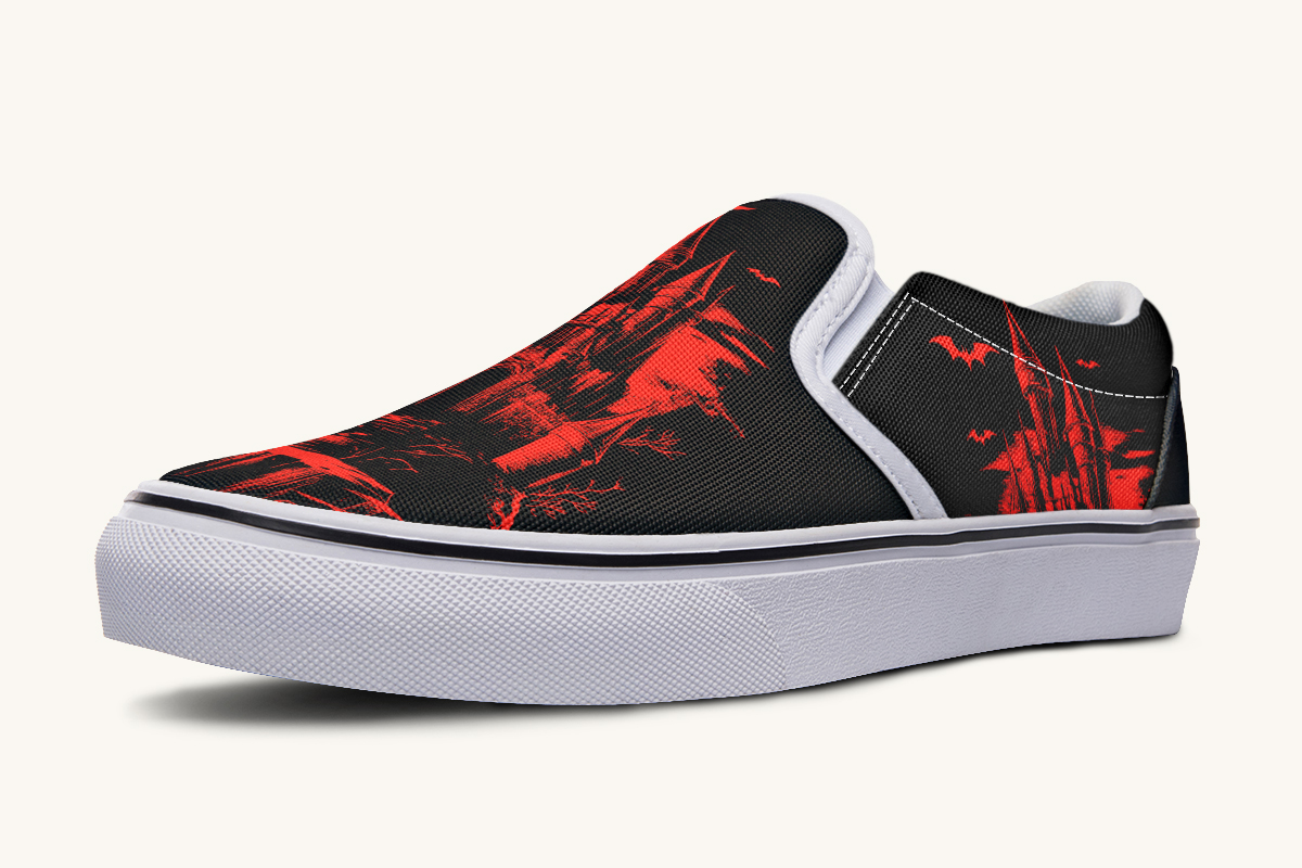 Draculas Castle Slip On Shoes - Jaded Lament