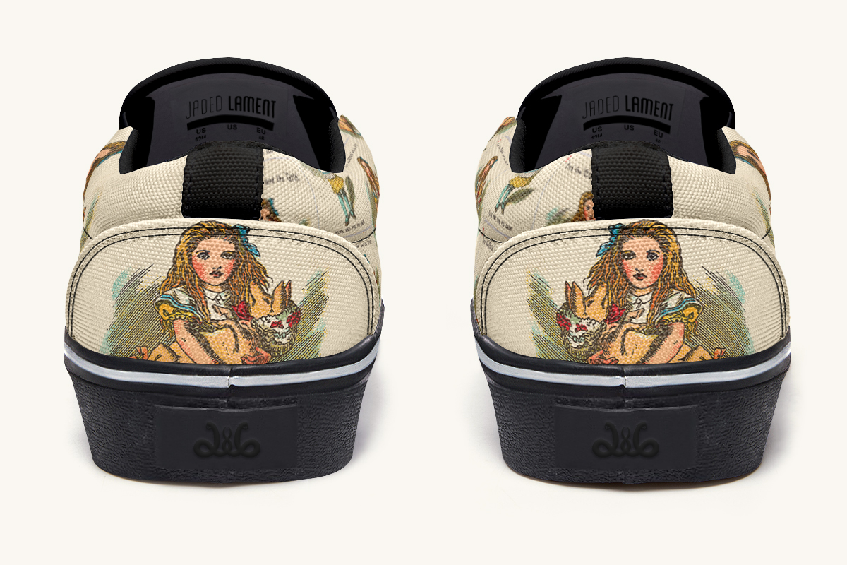 Cradle The Pig Slip On Shoes - Jaded Lament