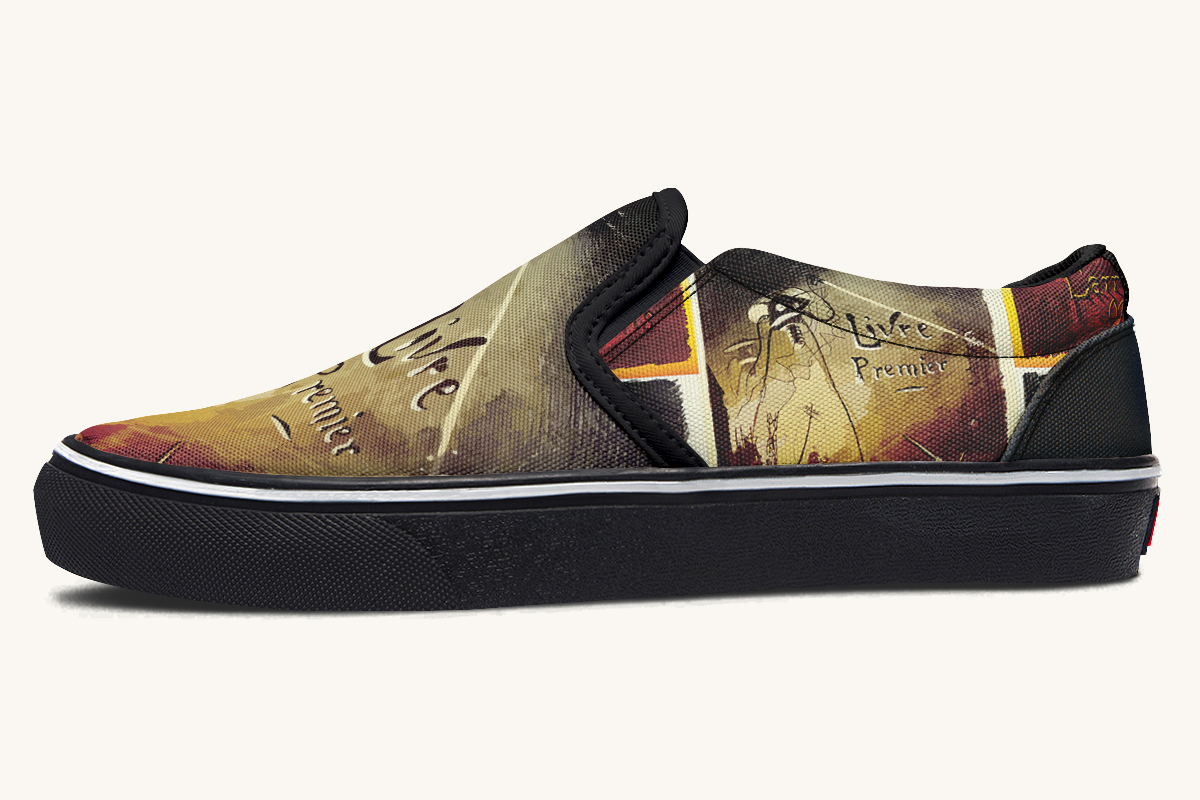 The Burnt Marvels Slip On Shoes - Jaded Lament