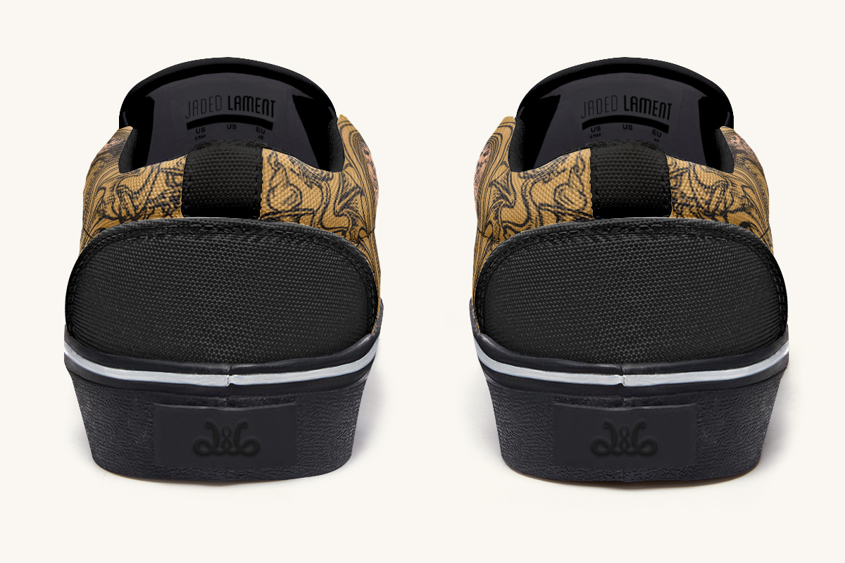 Reflections On Envy Slip On Shoes - Jaded Lament