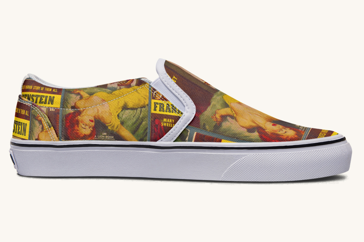 Bride of Lightning Slip On Shoes - Jaded Lament