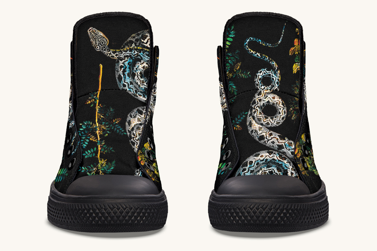 Serpentin Bloom Hightops - Jaded Lament