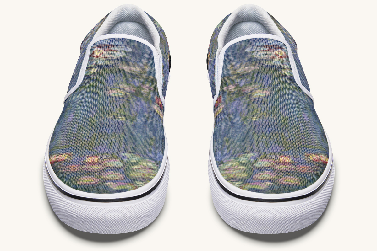 Stillness In Bloom Slip On Shoes - Jaded Lament