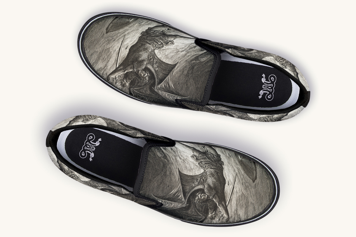 Fall of the Morning Star Slipon Shoes - Jaded Lament