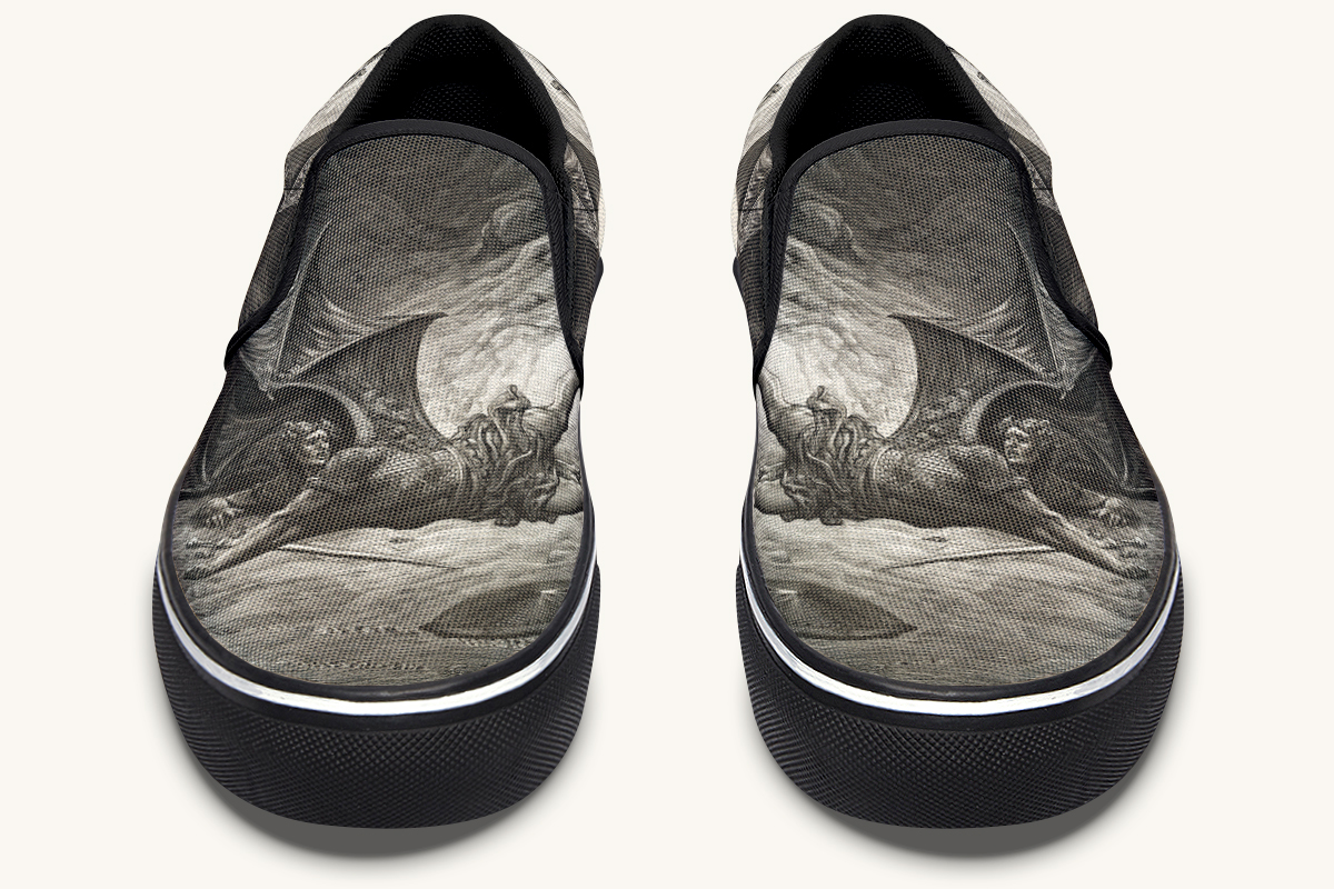 Fall of the Morning Star Slipon Shoes - Jaded Lament