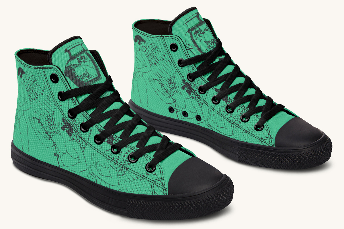 Love Gods in Flight Hightops - Jaded Lament