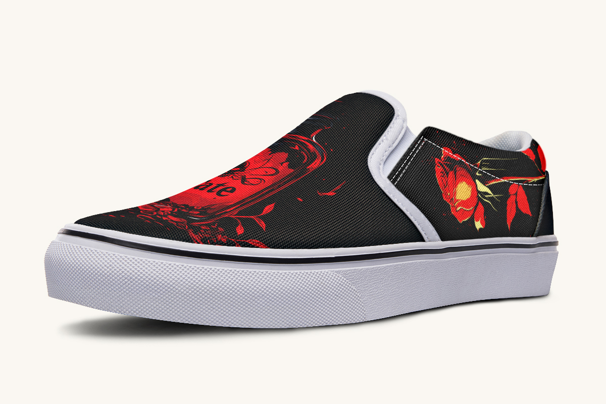 Romeos Fate Slip On Shoes - Jaded Lament