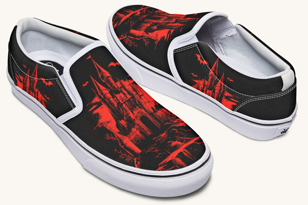 Draculas Castle Slip On Shoes - Jaded Lament