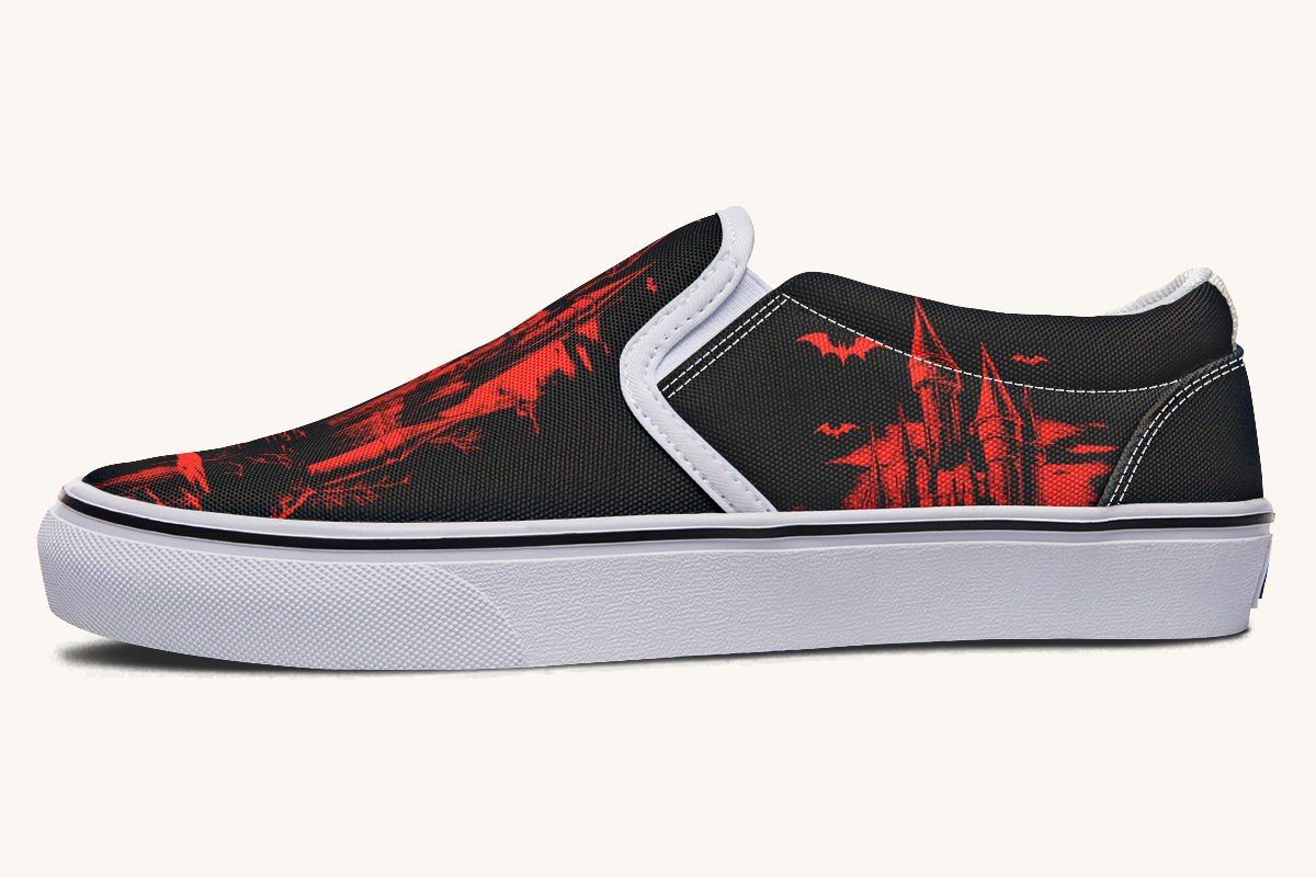 Draculas Castle Slip On Shoes - Jaded Lament