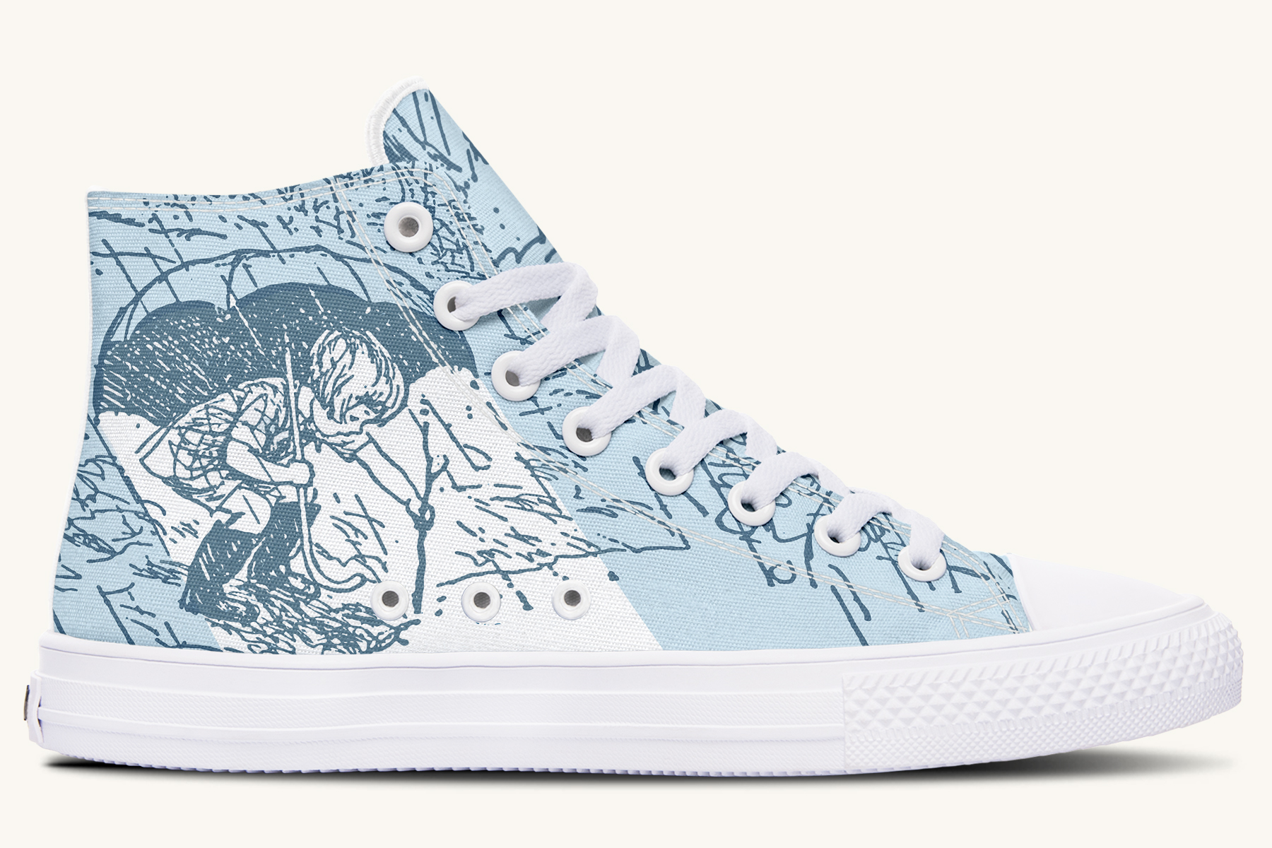 Rain Soaked Hightops - Jaded Lament