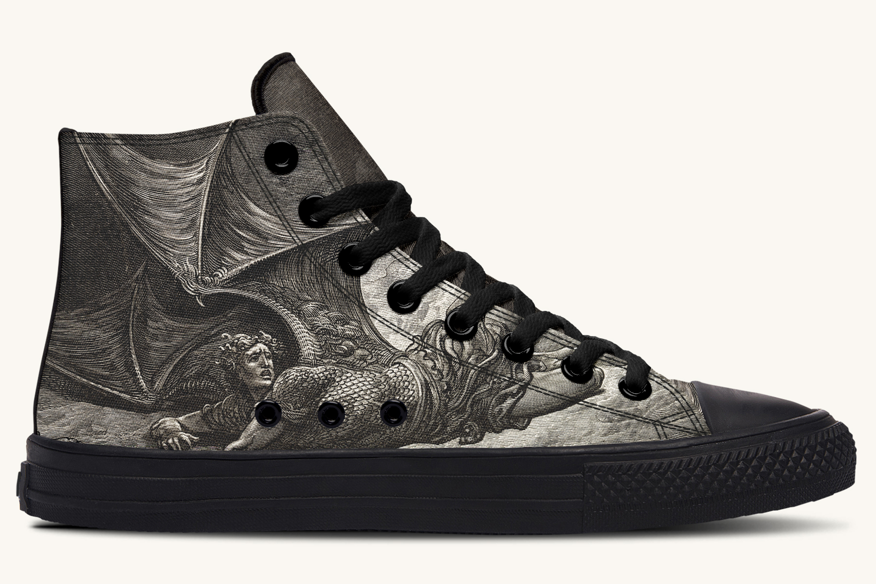 Fall of the Morning Star Hightops - Jaded Lament