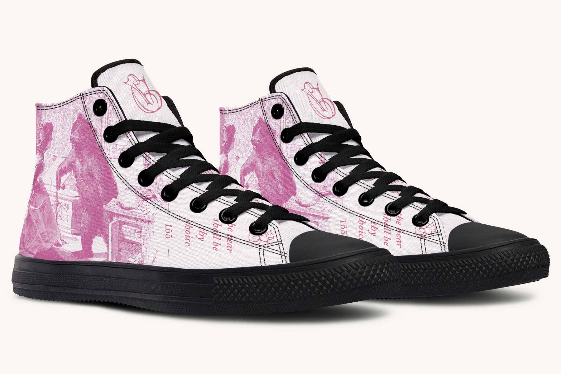 The Bear Shall Be Thy Choice Hightops - Jaded Lament