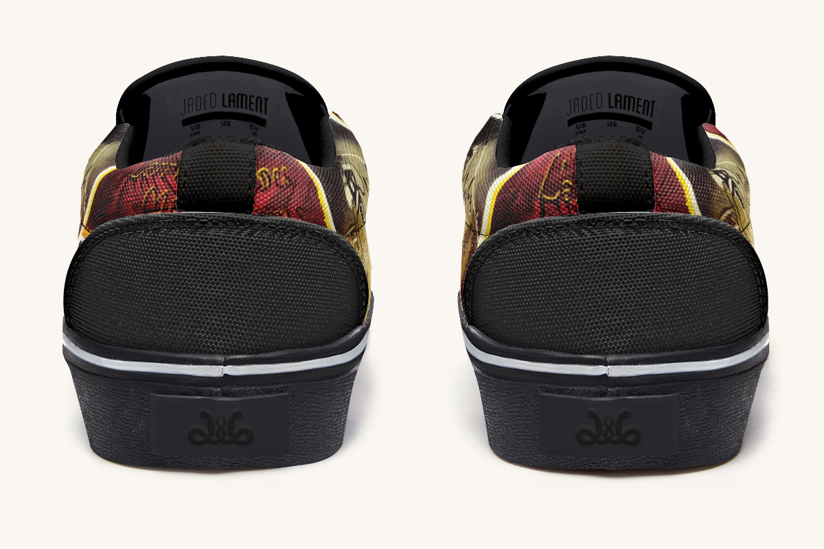 The Burnt Marvels Slip On Shoes - Jaded Lament