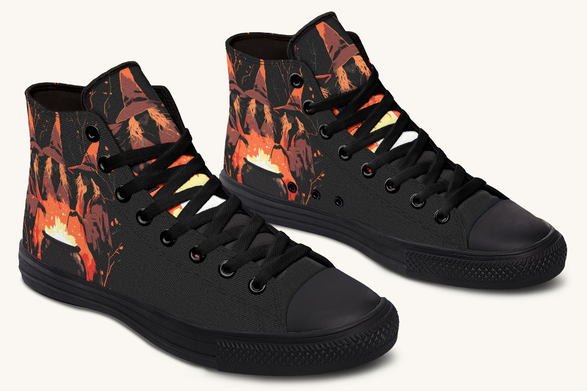 Double Double Toil And Trouble Hightops - Jaded Lament