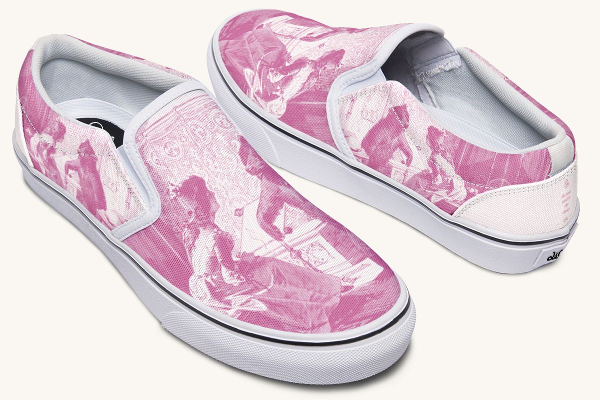 The Bear Shall Be Thy Choice Slip On Shoes - Jaded Lament