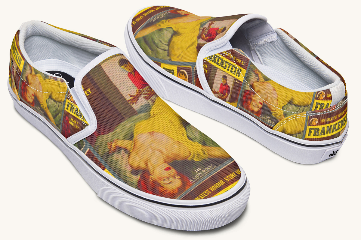 Bride of Lightning Slip On Shoes - Jaded Lament