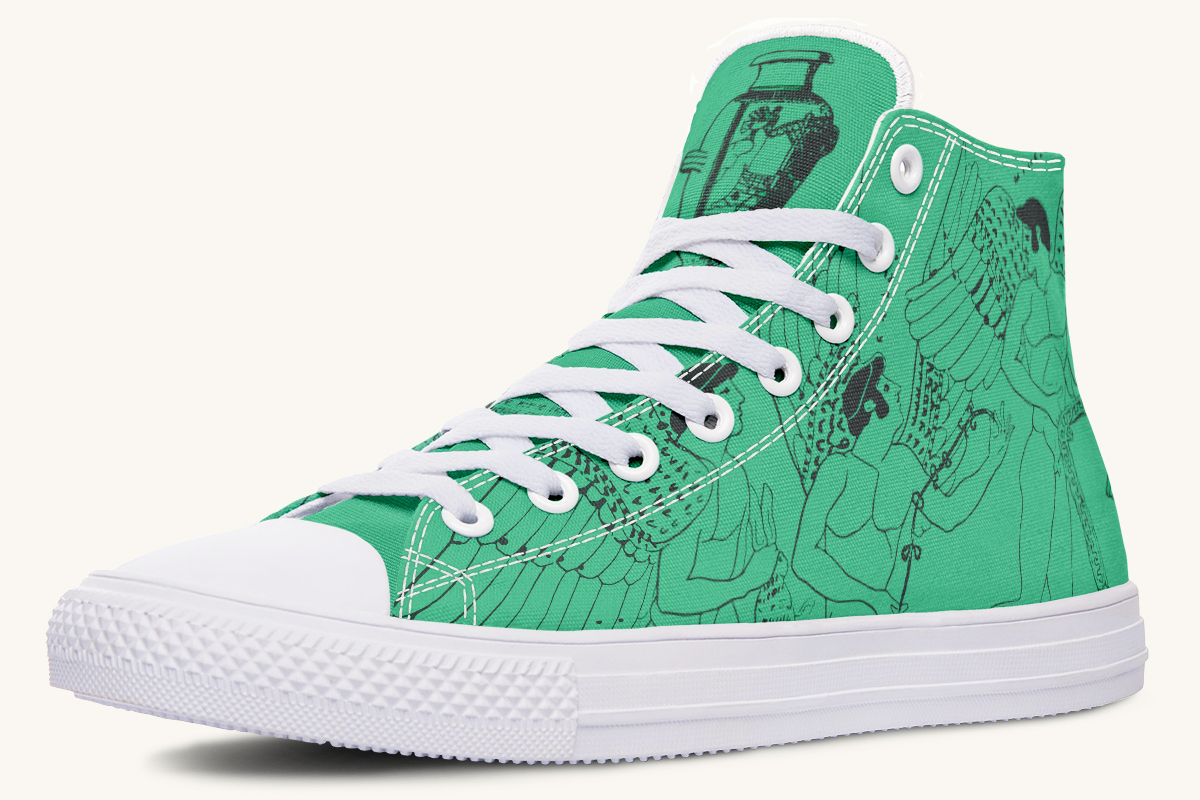 Love Gods in Flight Hightops - Jaded Lament