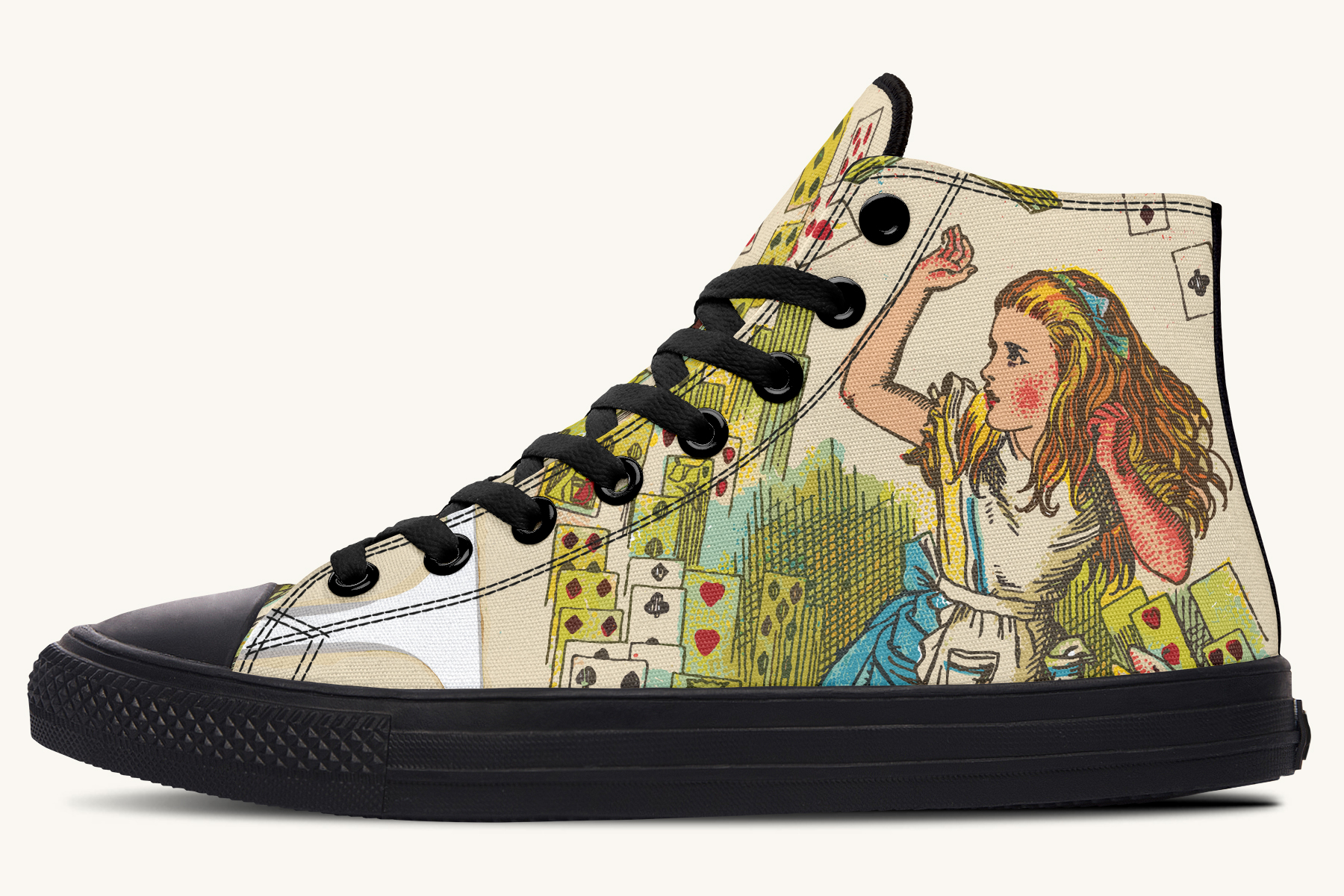 Let The Cards Fall Hightops