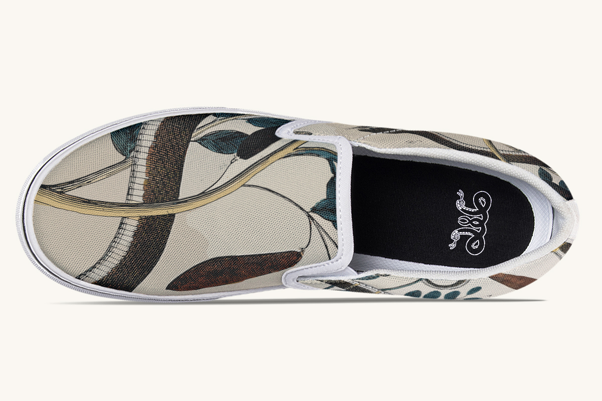 Canopy Of Life Slip On Shoes - Jaded Lament