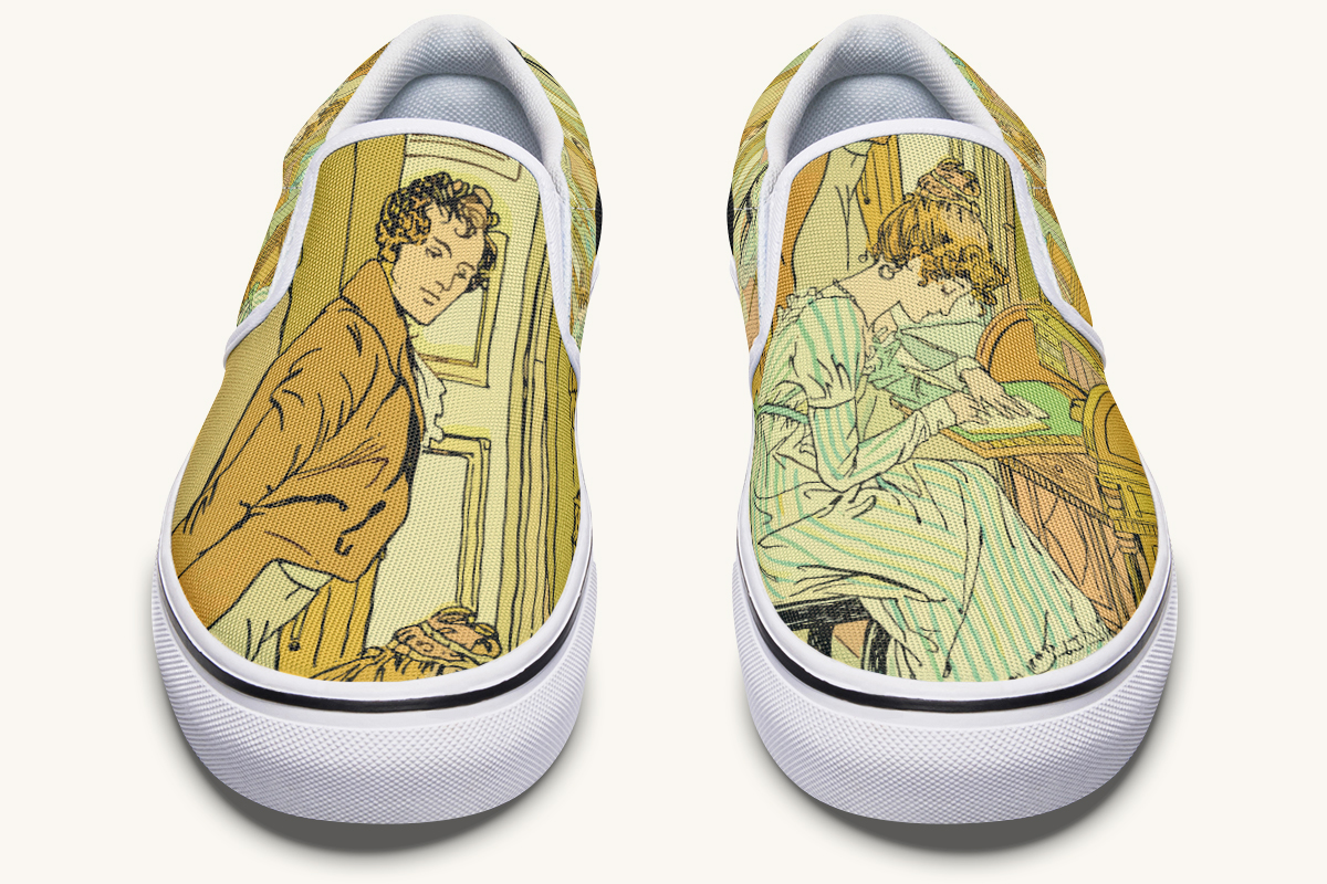 You Pierce My Soul Slip On Shoes - Jaded Lament