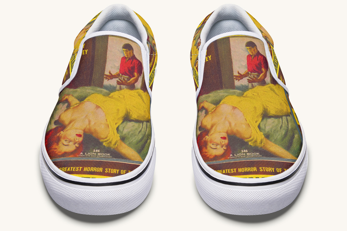 Bride of Lightning Slip On Shoes - Jaded Lament
