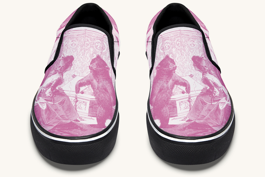 The Bear Shall Be Thy Choice Slip On Shoes - Jaded Lament
