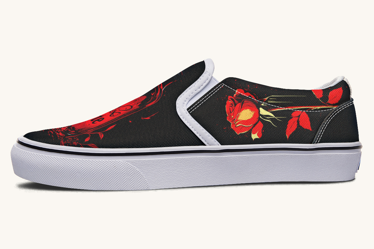 Romeos Fate Slip On Shoes - Jaded Lament