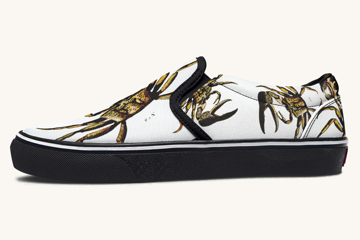 Crawl The Sea Of Stars Slip On Shoes - Jaded Lament