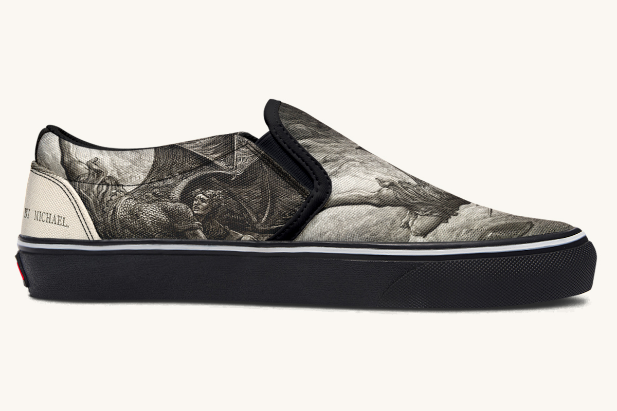 Fall of the Morning Star Slipon Shoes - Jaded Lament