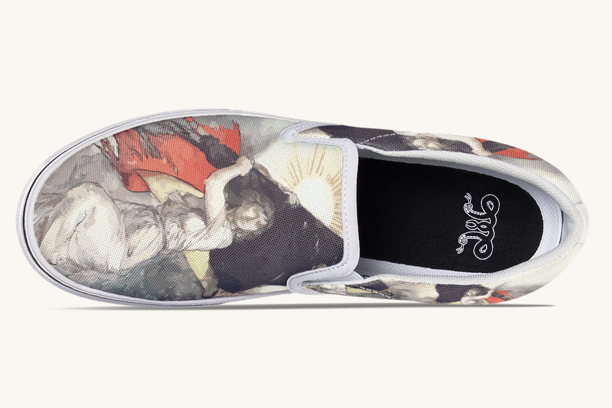 Unconquerable Slip On Shoes - Jaded Lament